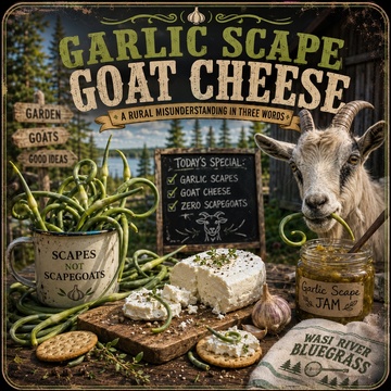 Garlic Scape Goat Cheese cover art