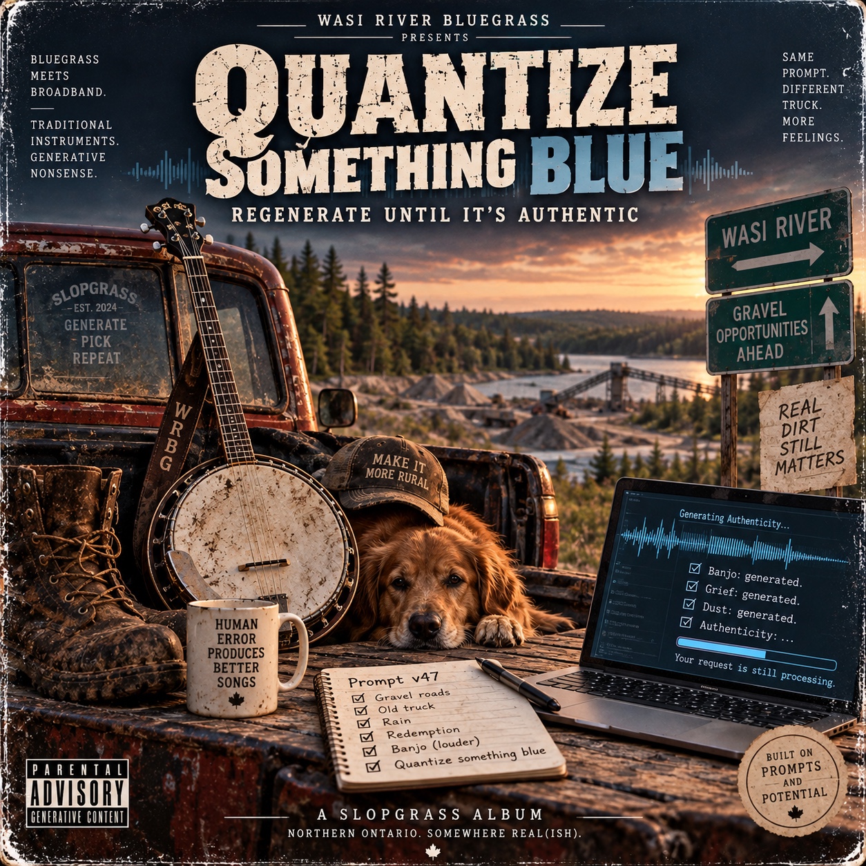 Quantize Something Blue cover art