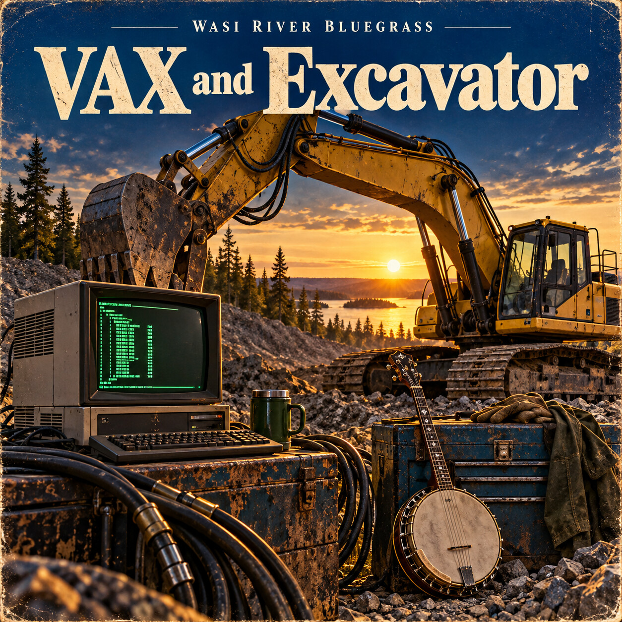 VAX and Excavator cover art