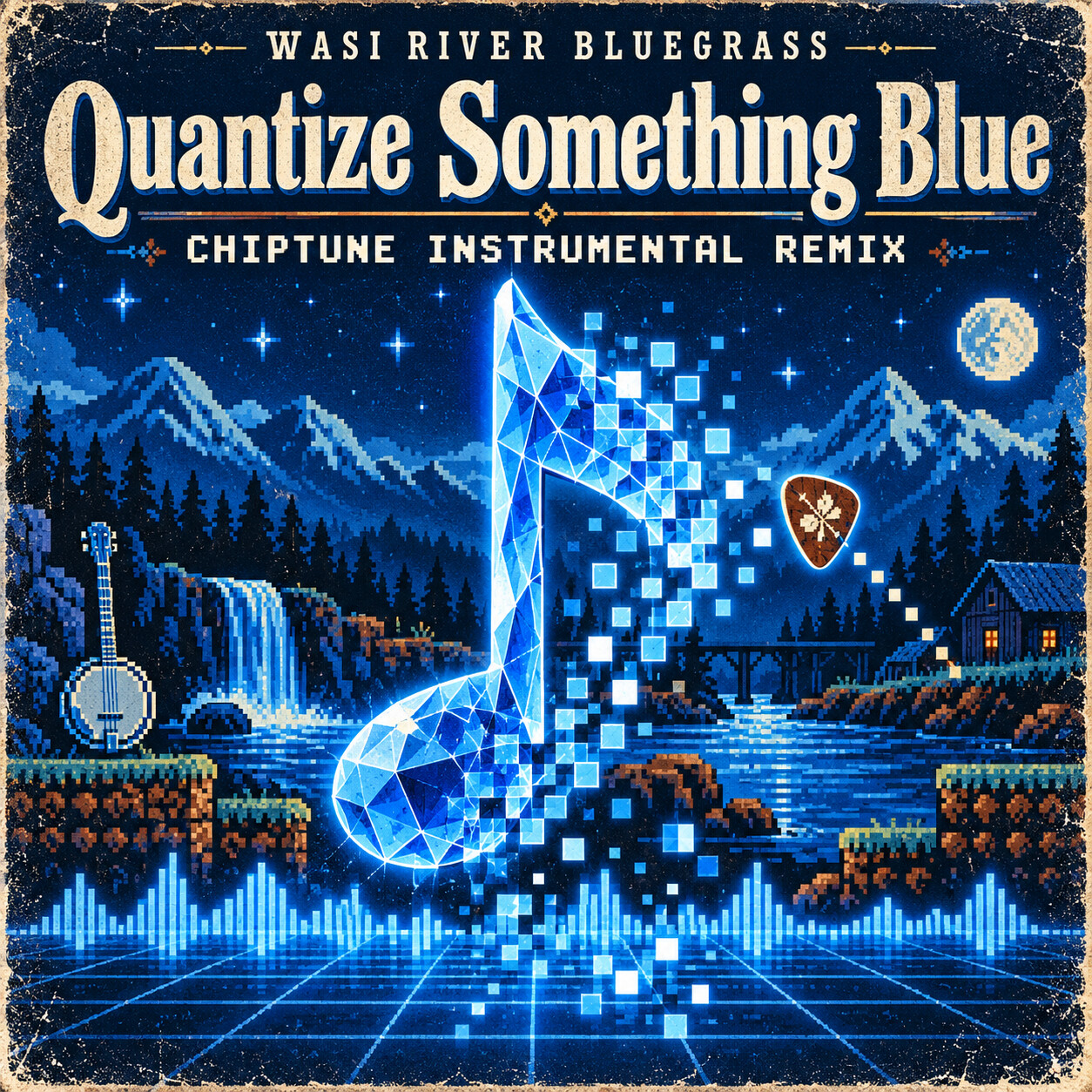 Quantize Something Blue (Chiptune Instrumental Remix) cover art