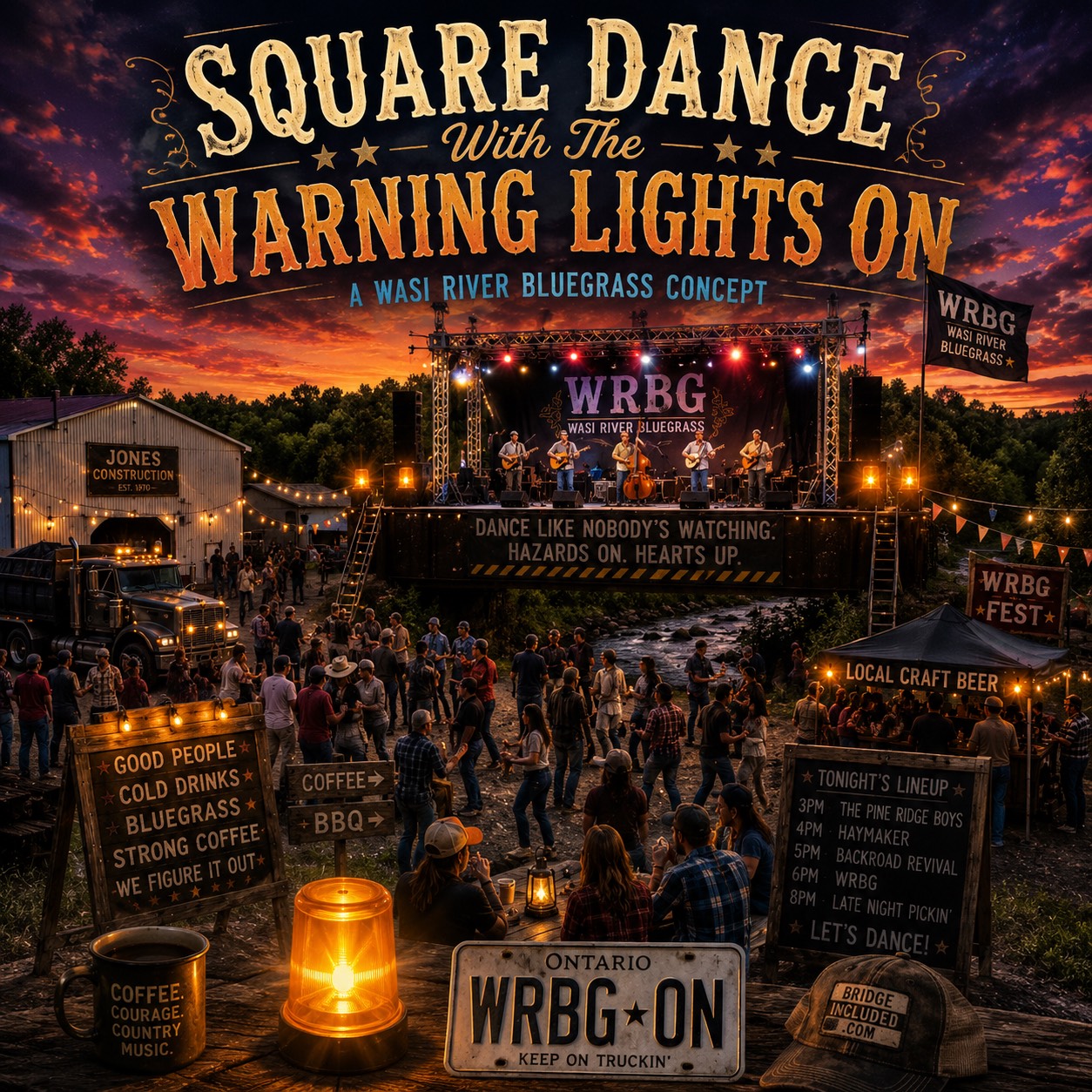 Square Dance Warning Lights cover art